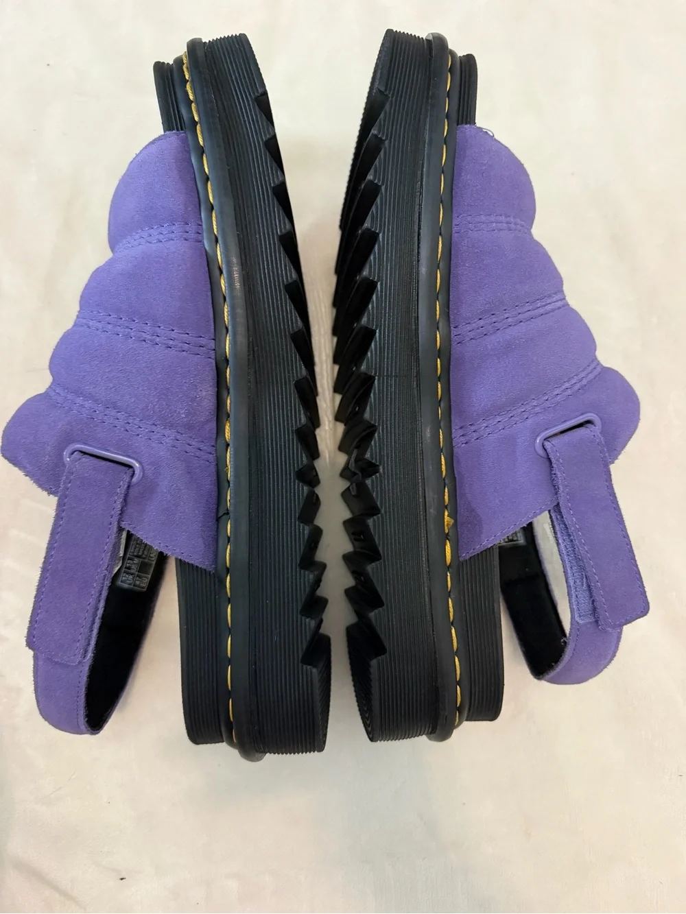 Dr. Martens Suede Kole Sandals in Twilight Purple Unisex M 13 W 15 EU 47 *New